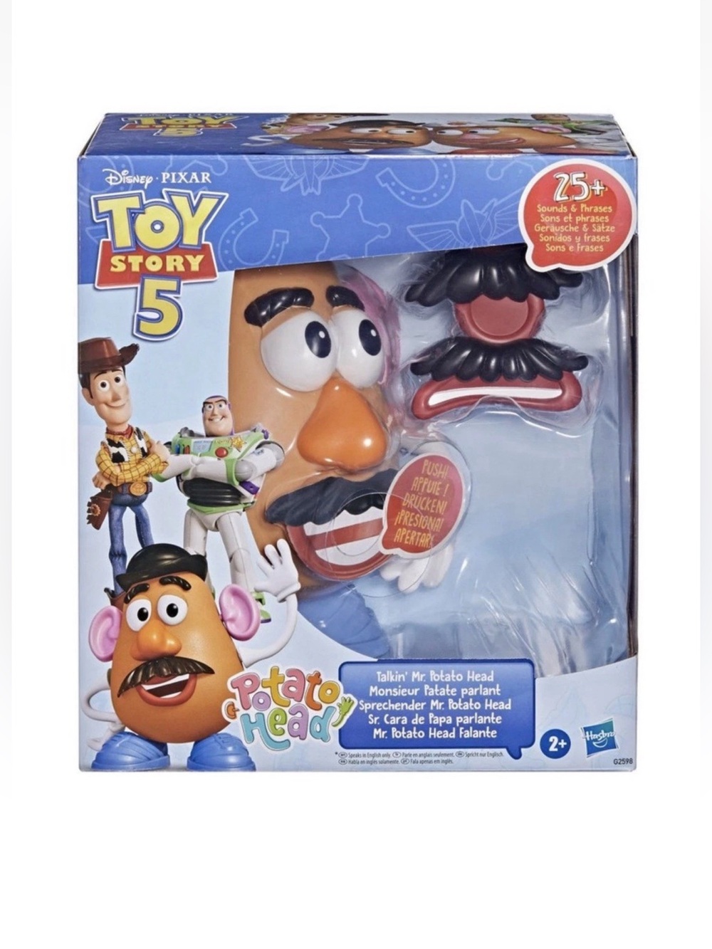 Toy Story 5 Talkin’ Mr Potato Head 25+ Sounds & Phrases New